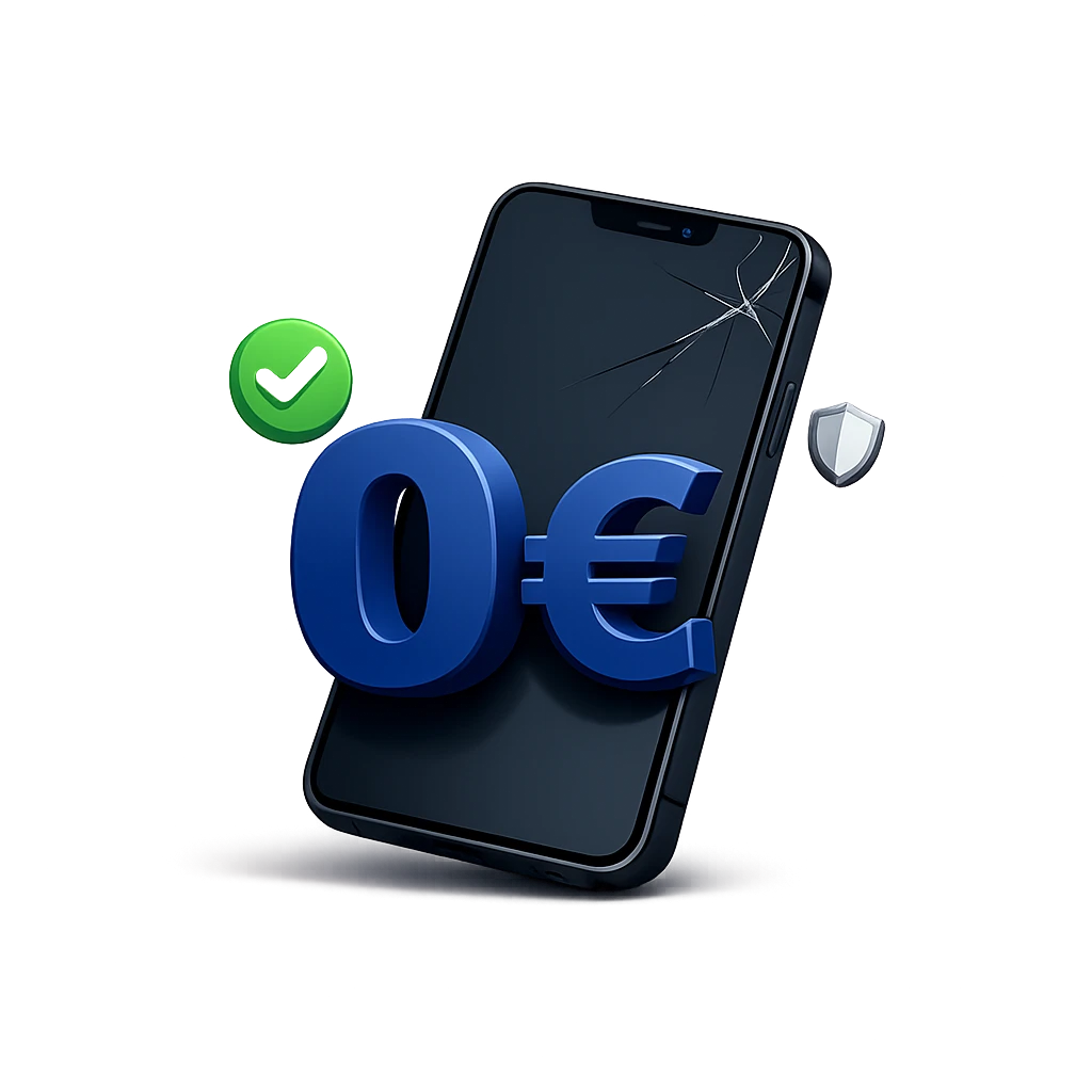 Handyversicherung ohne Selbstbeteiligung – 0 € Eigenanteil