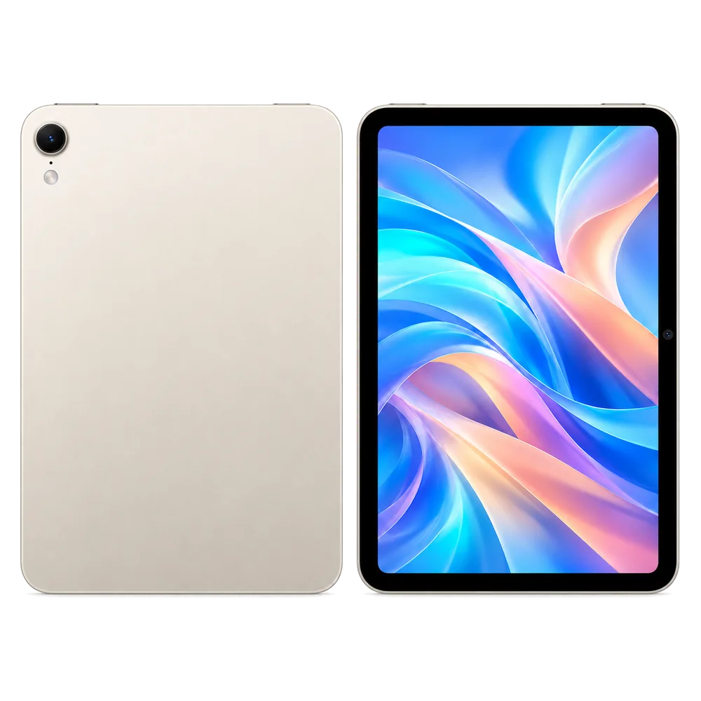 Illustration iPad mini (A20 Pro), Vorder- und Rückseite