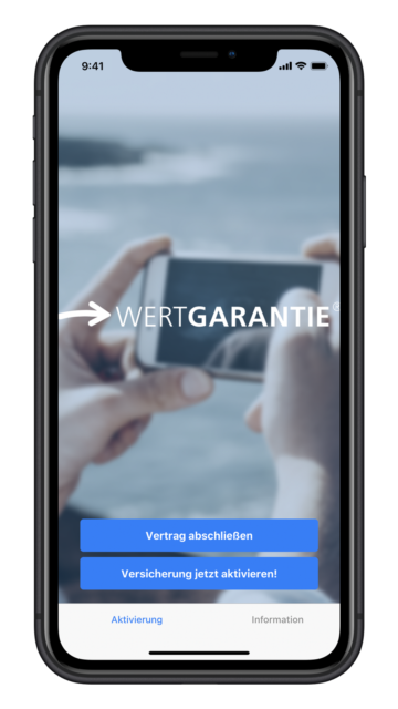 Wertgarantie App für Android und iOS